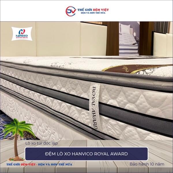 Đệm lò xo Hanvico Royal Award 4